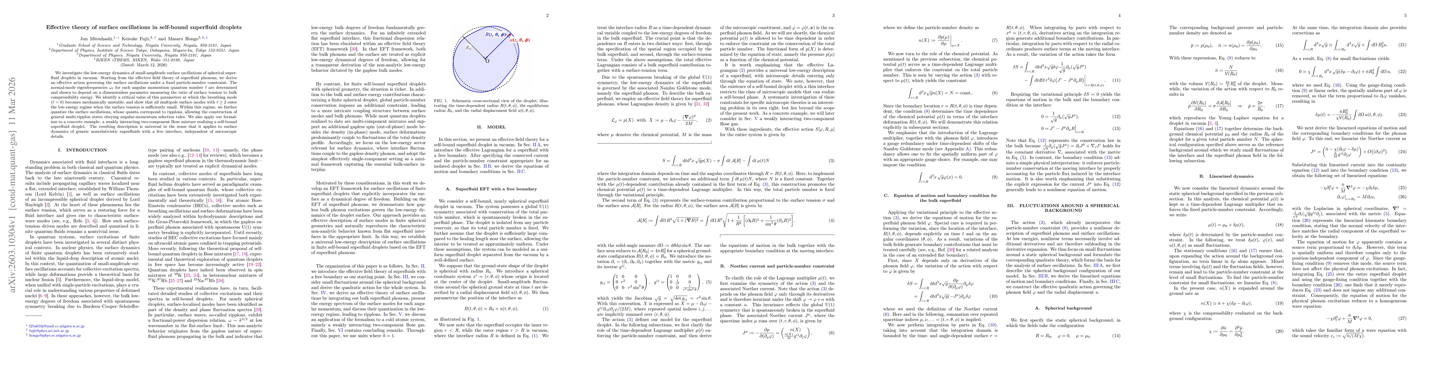 Thumbnail for Effective theory of surface oscillations in self-bound superfluid droplets