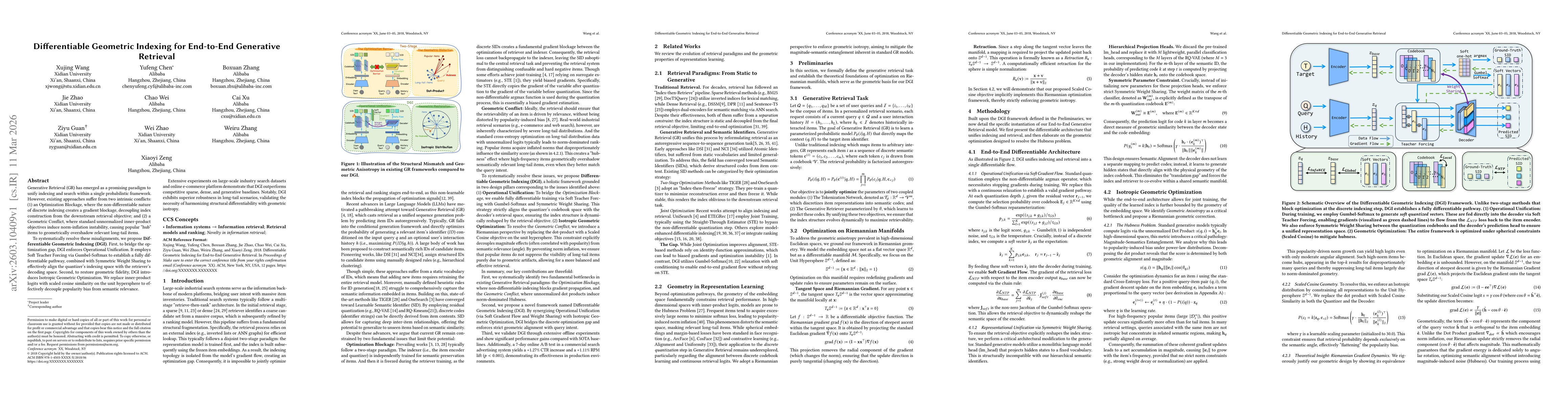 Thumbnail for Differentiable Geometric Indexing for End-to-End Generative Retrieval
