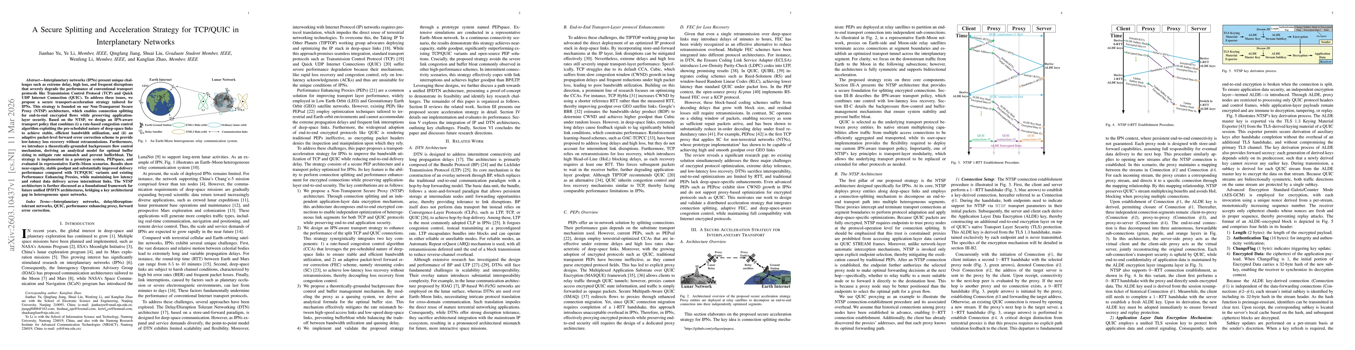 Thumbnail for A Secure Splitting and Acceleration Strategy for TCP/QUIC in Interplanetary Networks