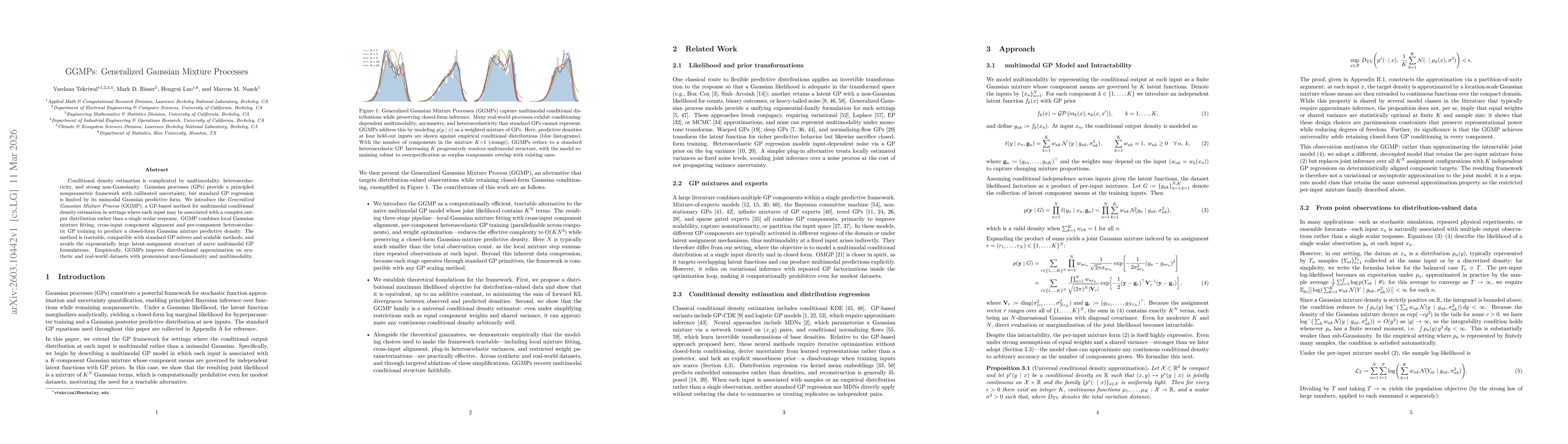 Thumbnail for GGMPs: Generalized Gaussian Mixture Processes