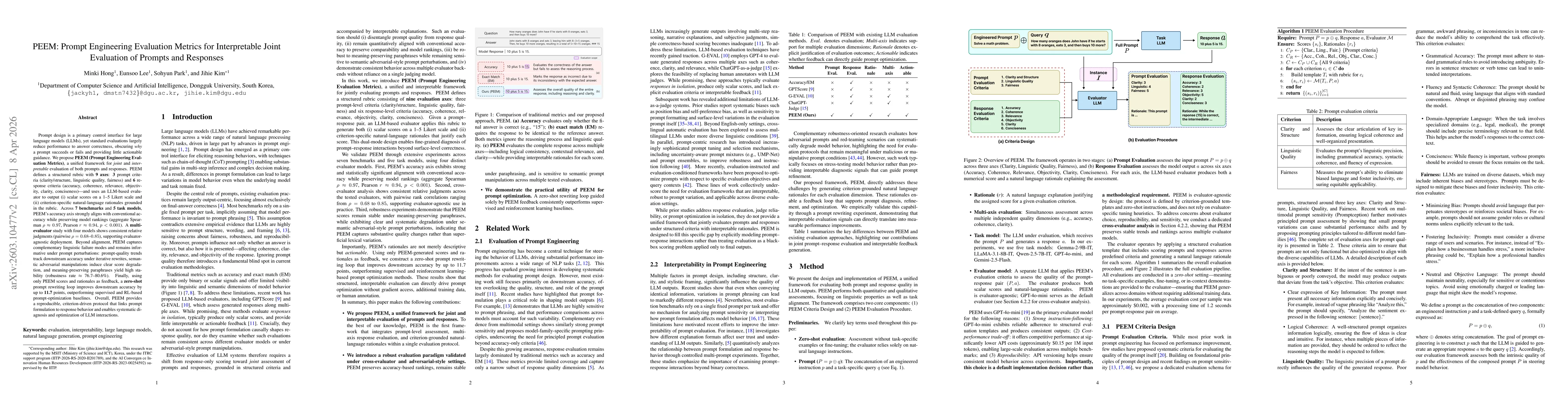 Thumbnail for PEEM: Prompt Engineering Evaluation Metrics for Interpretable Joint Evaluation of Prompts and Responses
