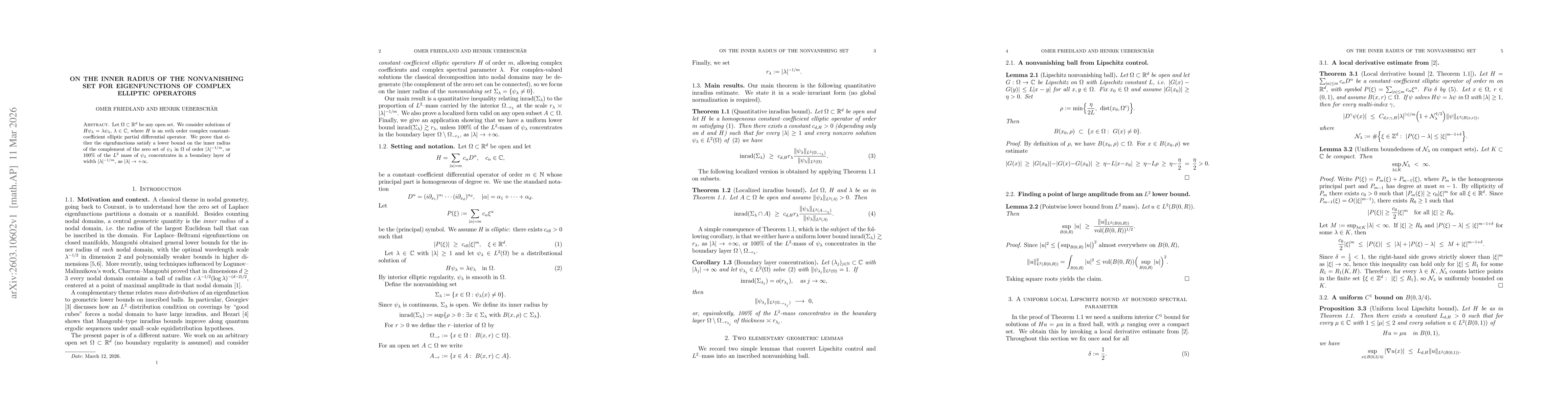 Thumbnail for On the inner radius of the nonvanishing set for eigenfunctions of complex elliptic operators