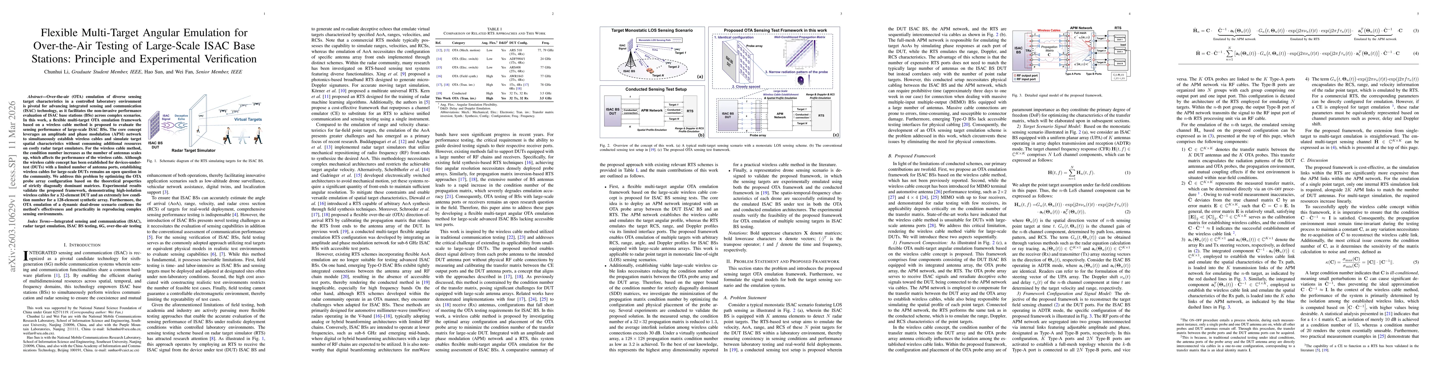 Thumbnail for Flexible Multi-Target Angular Emulation for Over-the-Air Testing of Large-Scale ISAC Base Stations: Principle and Experimental Verification