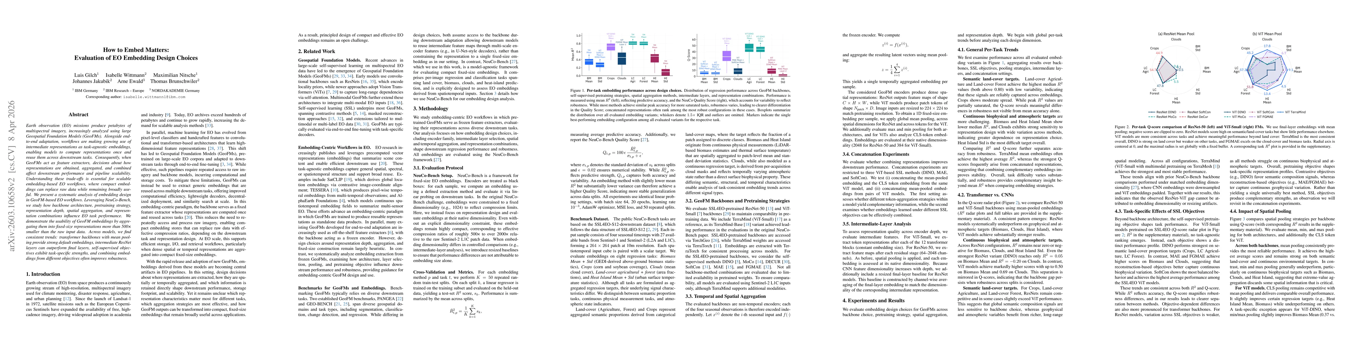 Thumbnail for How To Embed Matters: Evaluation of EO Embedding Design Choices