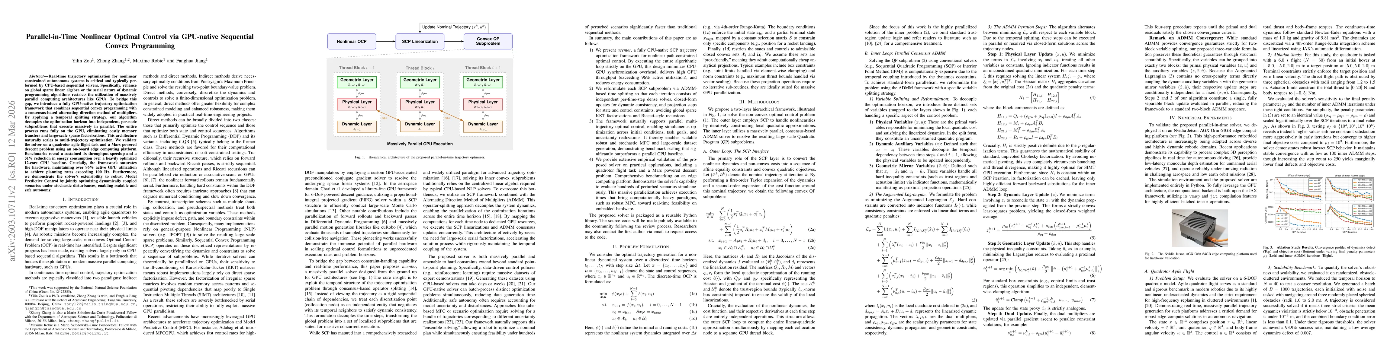 Thumbnail for Parallel-in-Time Nonlinear Optimal Control via GPU-native Sequential Convex Programming
