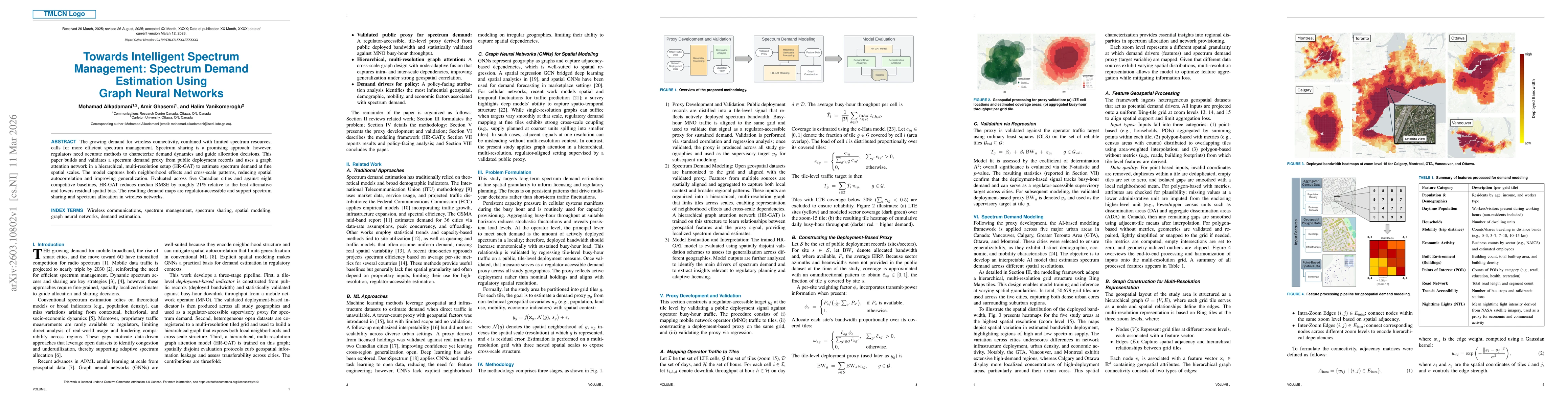 Thumbnail for Towards Intelligent Spectrum Management: Spectrum Demand Estimation Using Graph Neural Networks