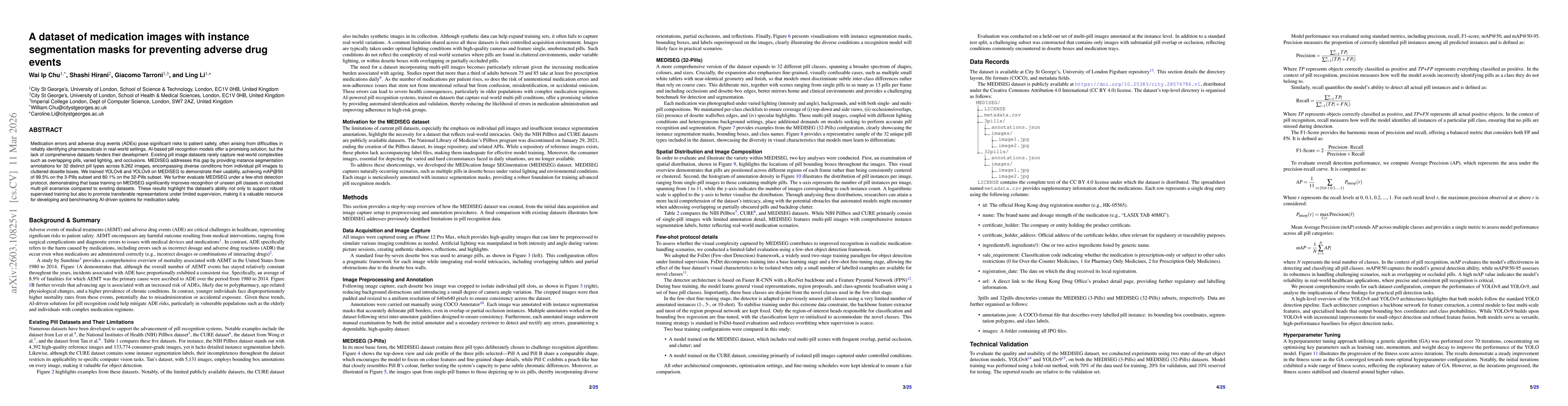 Thumbnail for A dataset of medication images with instance segmentation masks for preventing adverse drug events