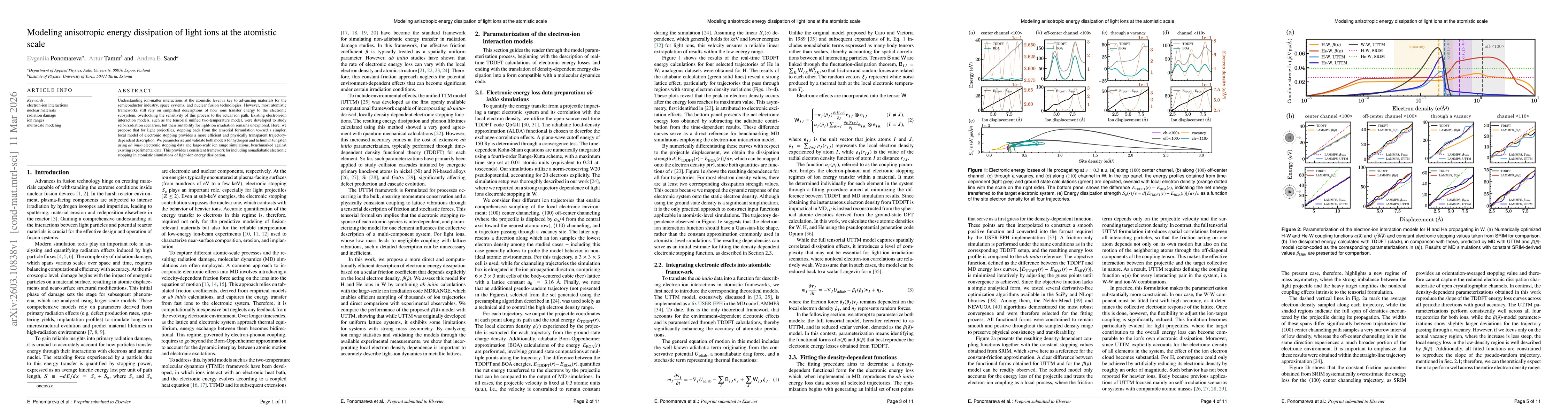 Thumbnail for Modeling anisotropic energy dissipation of light ions at the atomistic scale