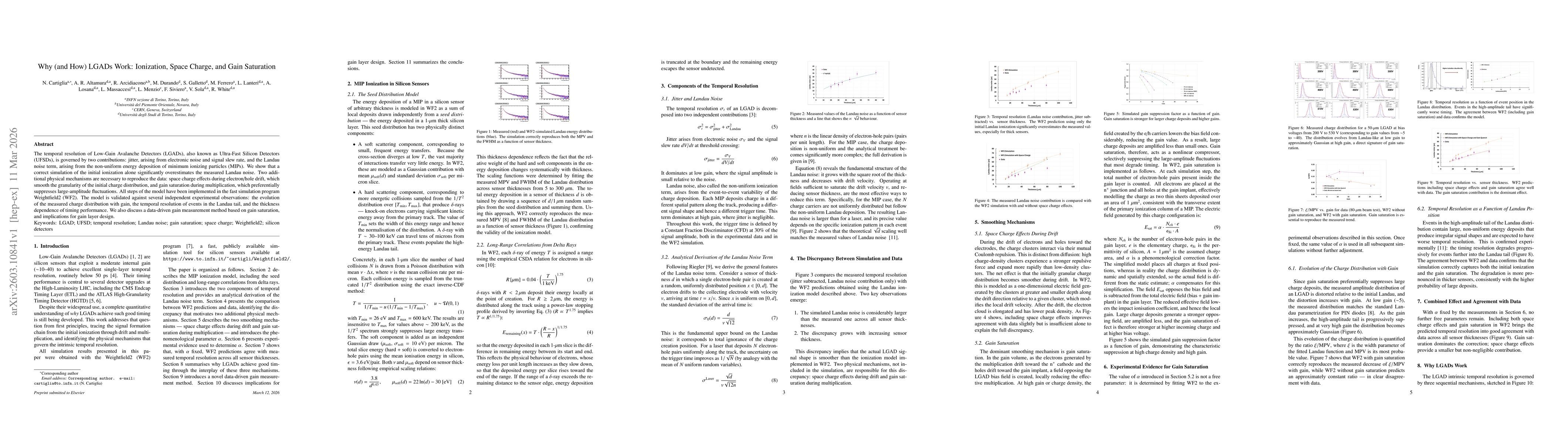 Thumbnail for Why (and How) LGADs Work: Ionization, Space Charge, and Gain Saturation