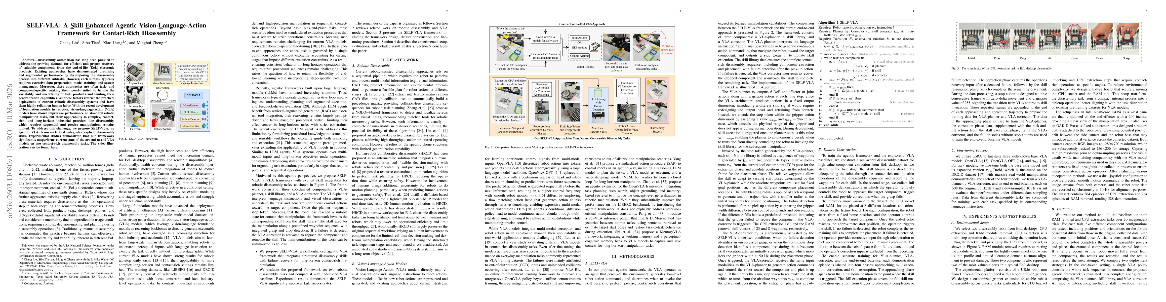 Thumbnail for SELF-VLA: A Skill Enhanced Agentic Vision-Language-Action Framework for Contact-Rich Disassembly