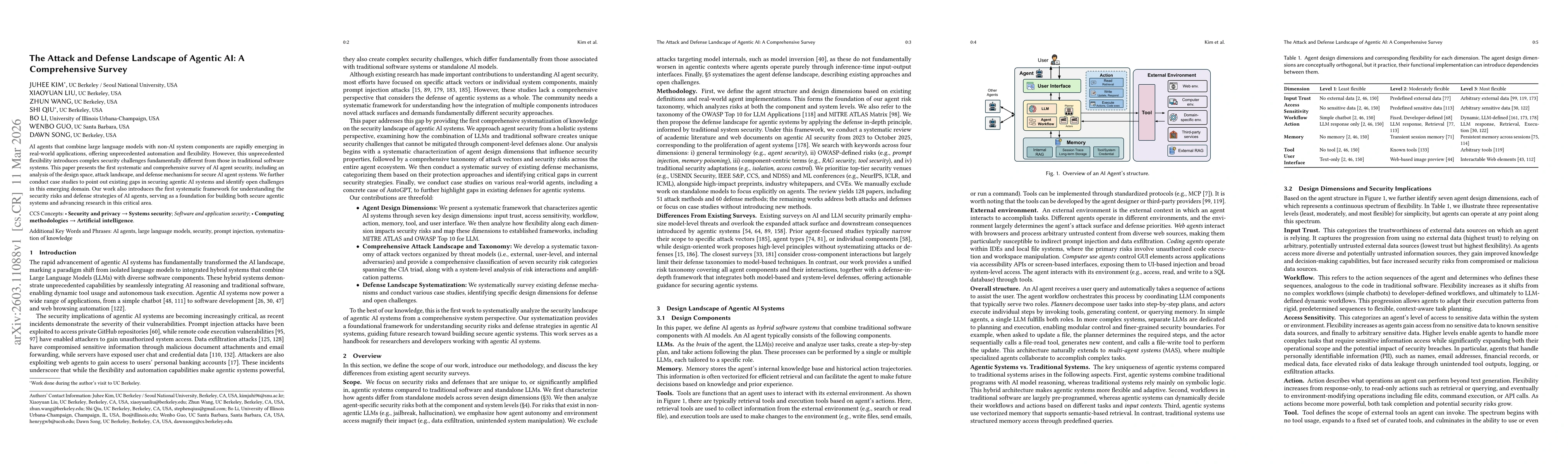 Thumbnail for The Attack and Defense Landscape of Agentic AI: A Comprehensive Survey
