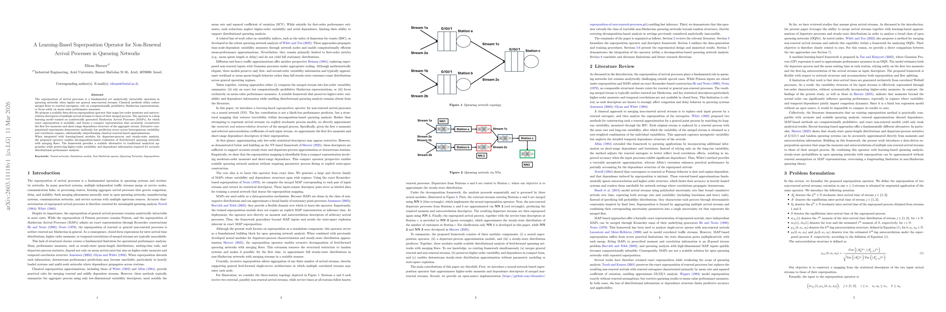 Thumbnail for A Learning-Based Superposition Operator for Non-Renewal Arrival Processes in Queueing Networks