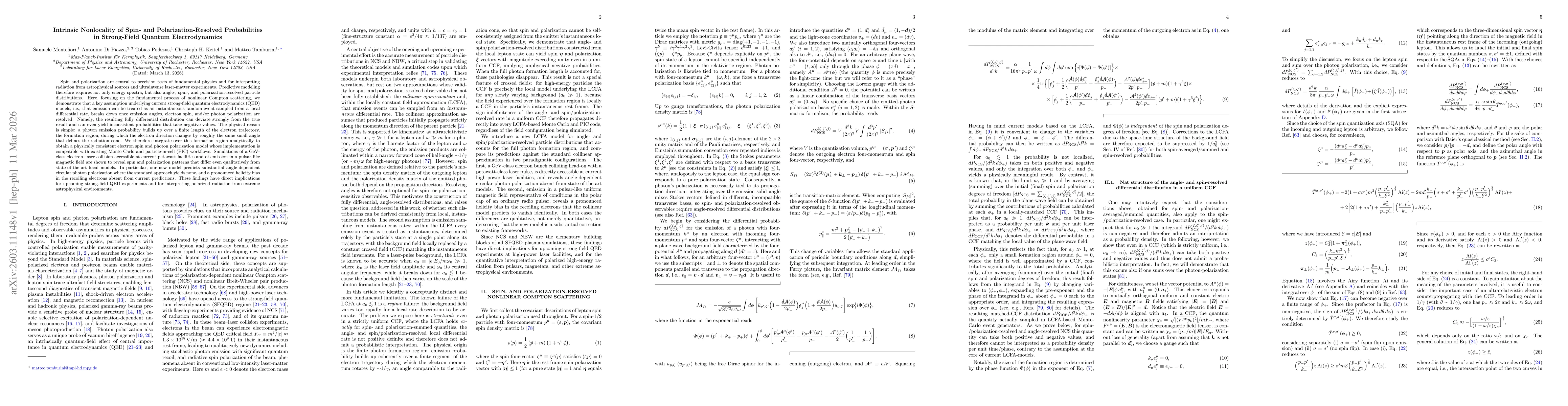 Thumbnail for Intrinsic Nonlocality of Spin- and Polarization-Resolved Probabilities in Strong-Field Quantum Electrodynamics