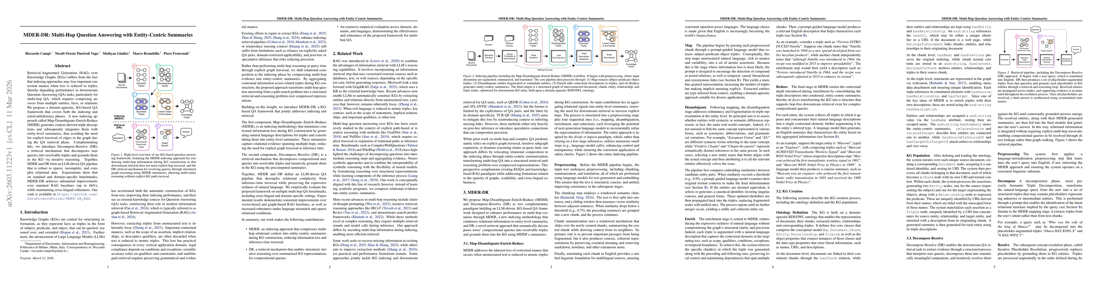 Thumbnail for MDER-DR: Multi-Hop Question Answering with Entity-Centric Summaries
