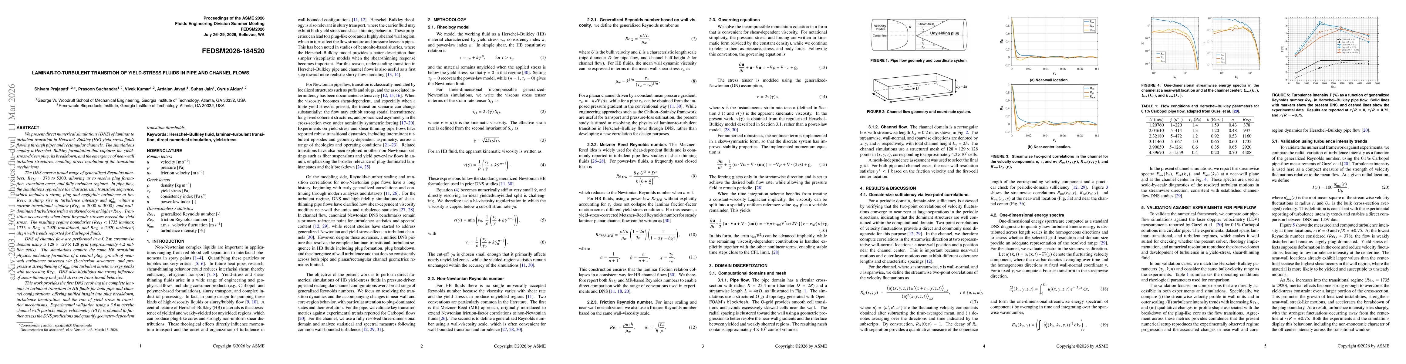 Thumbnail for Laminar-to-Turbulent Transition of Yield-Stress Fluids in Pipe and Channel Flows
