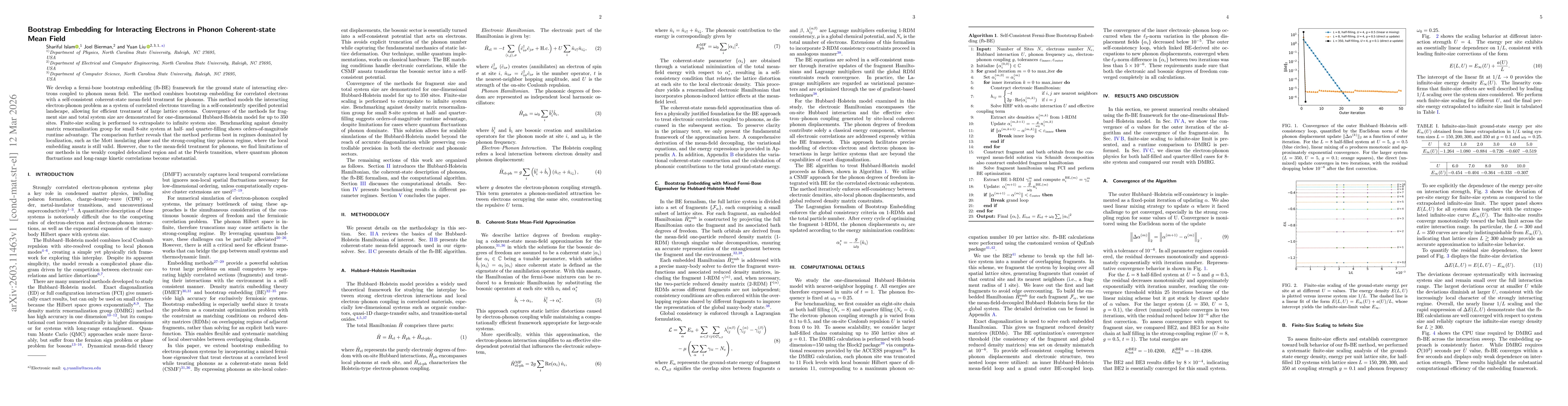 Thumbnail for Bootstrap Embedding for Interacting Electrons in Phonon Coherent-state Mean Field