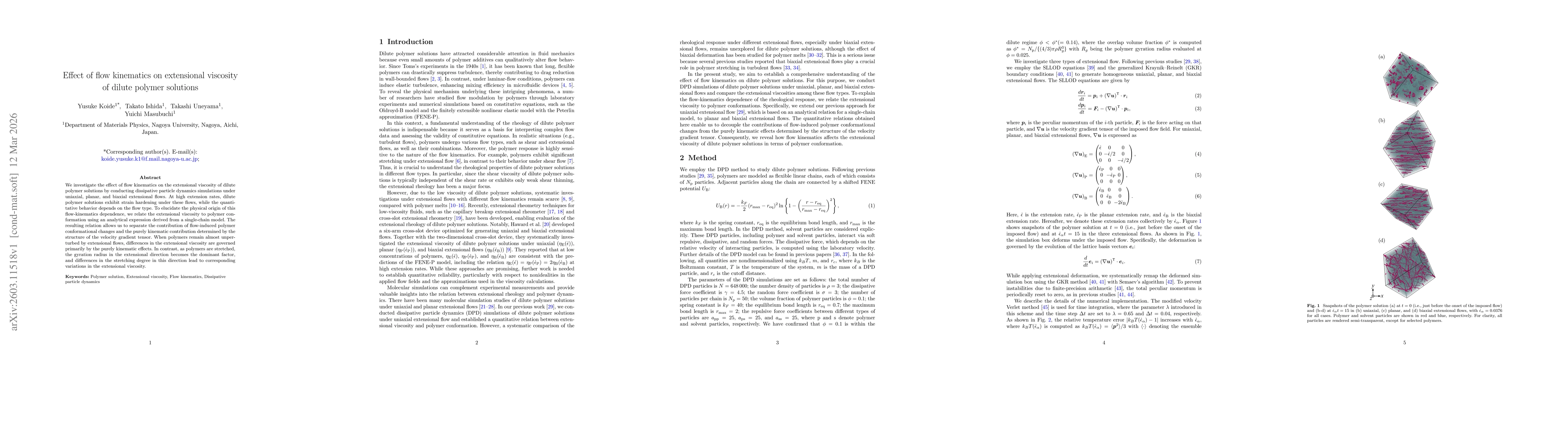 Thumbnail for Effect of flow kinematics on extensional viscosity of dilute polymer solutions