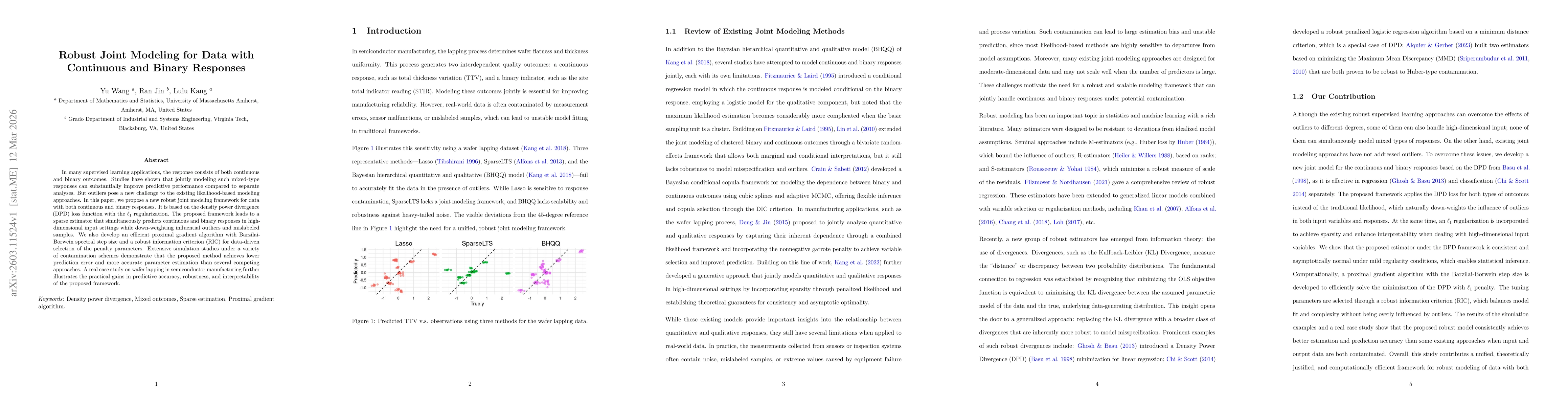 Thumbnail for Robust Joint Modeling for Data with Continuous and Binary Responses