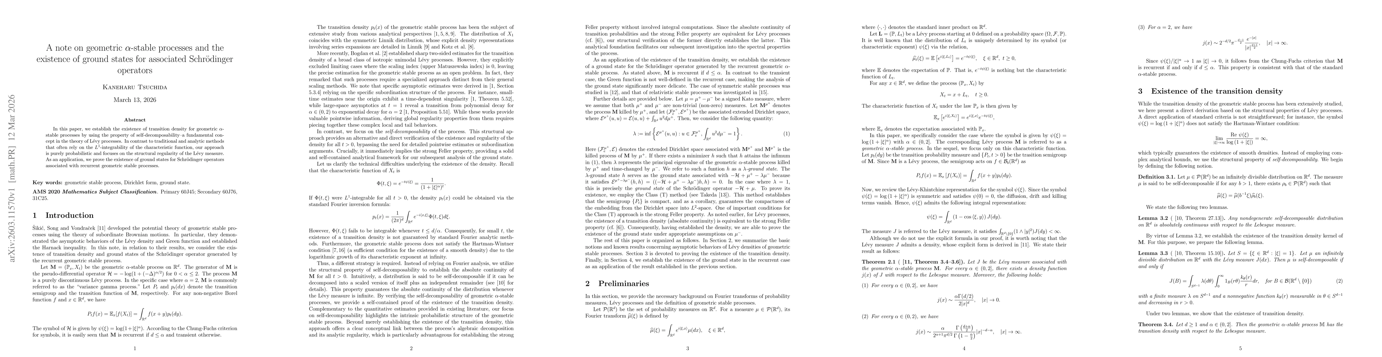 Thumbnail for A note on geometric α-stable processes and the existence of ground states for associated Schrödinger operators