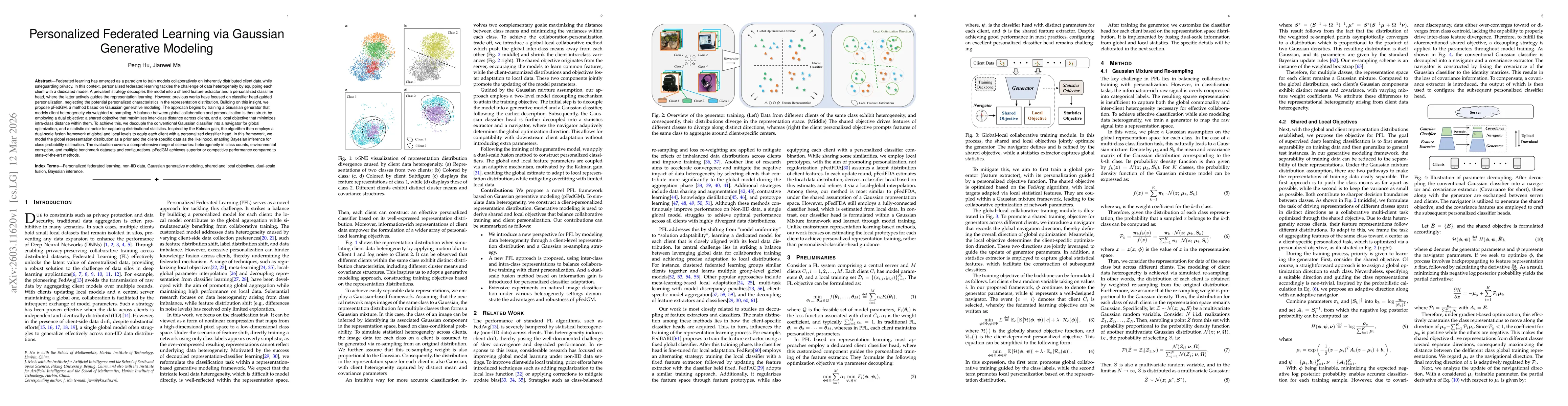 Thumbnail for Personalized Federated Learning via Gaussian Generative Modeling