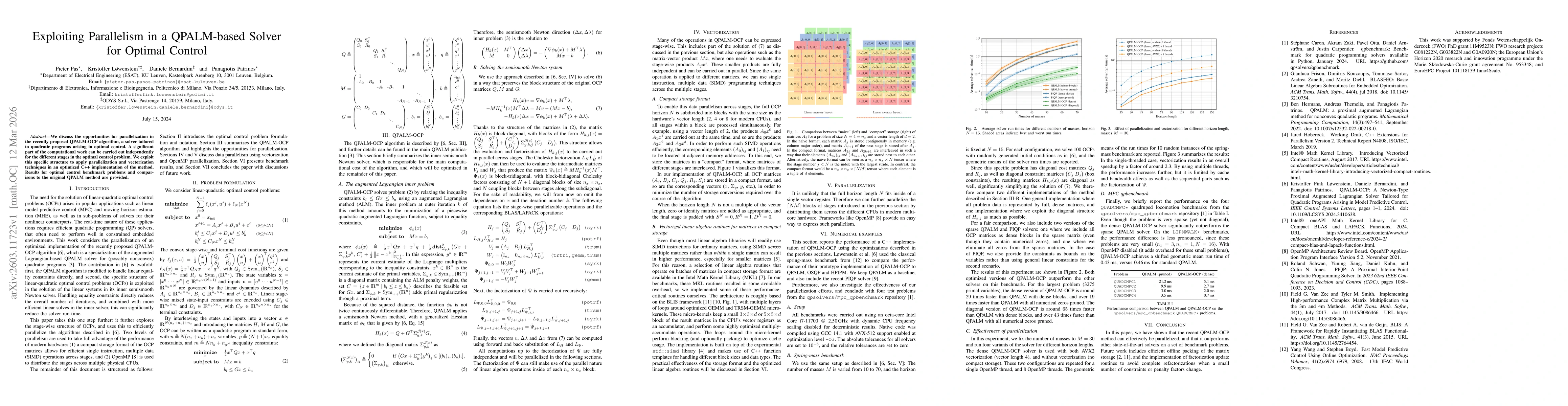 Thumbnail for Exploiting Parallelism in a QPALM-based Solver for Optimal Control