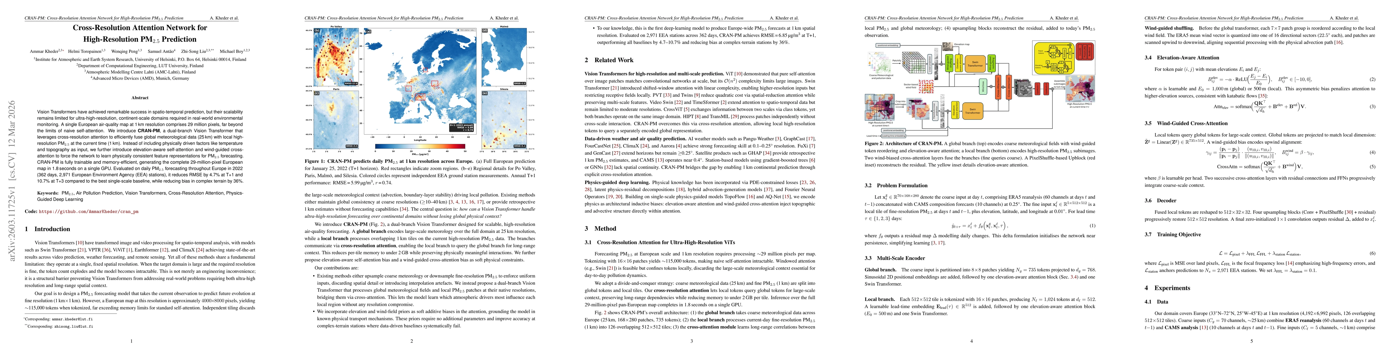 Thumbnail for Cross-Resolution Attention Network for High-Resolution PM2.5 Prediction