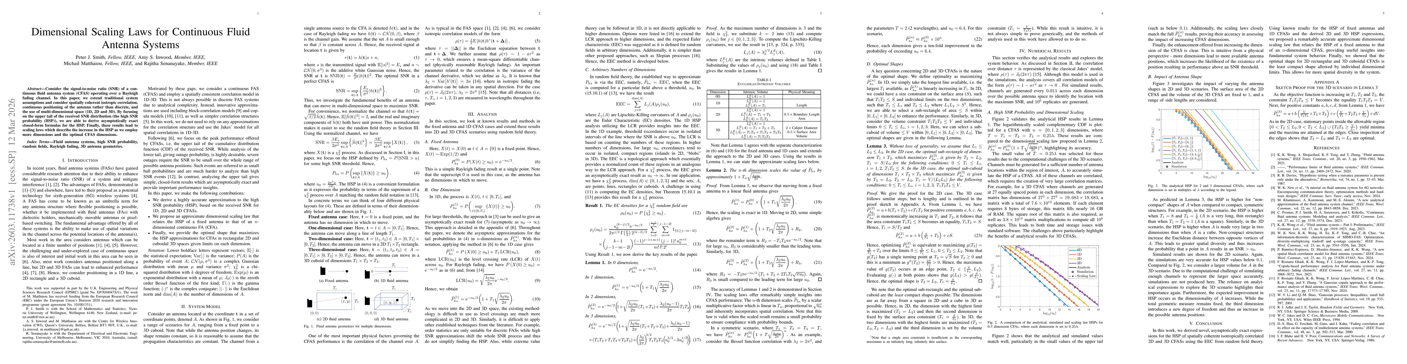 Thumbnail for Dimensional Scaling Laws for Continuous Fluid Antenna Systems