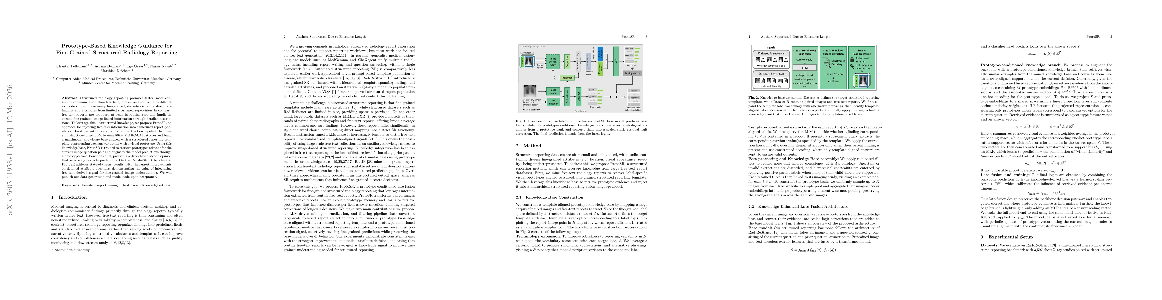 Thumbnail for Prototype-Based Knowledge Guidance for Fine-Grained Structured Radiology Reporting