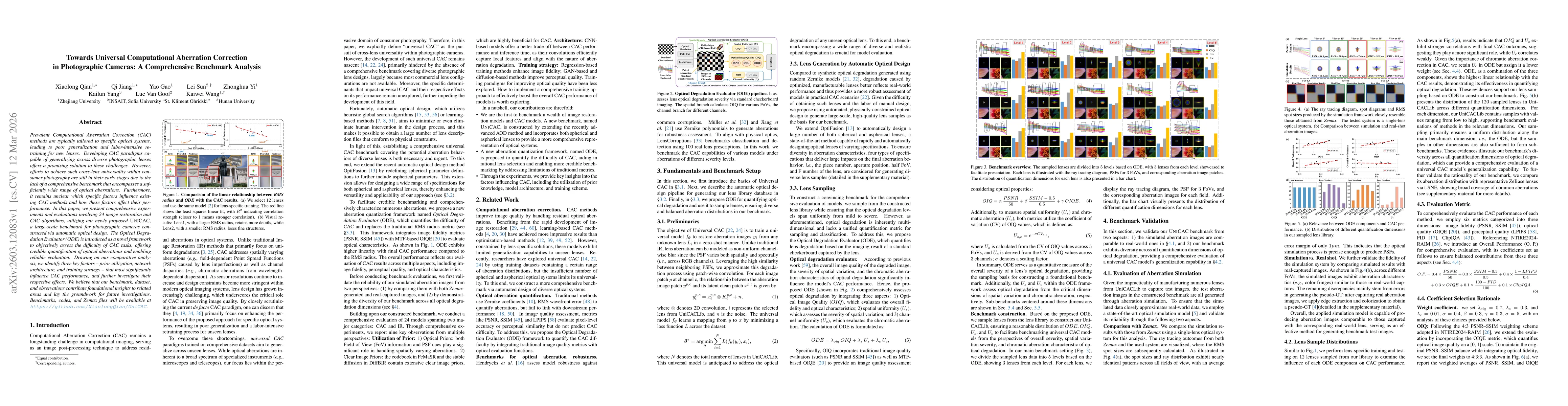 Thumbnail for Towards Universal Computational Aberration Correction in Photographic Cameras: A Comprehensive Benchmark Analysis
