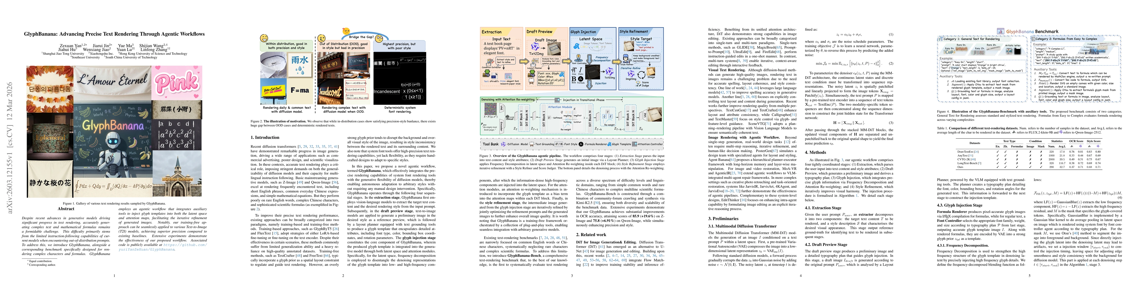 Thumbnail for GlyphBanana: Advancing Precise Text Rendering Through Agentic Workflows