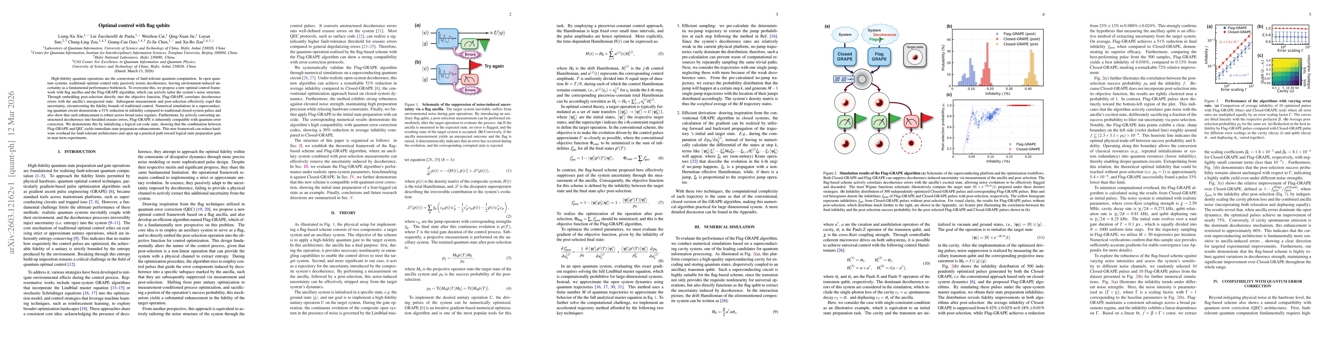 Thumbnail for Optimal control with flag qubits