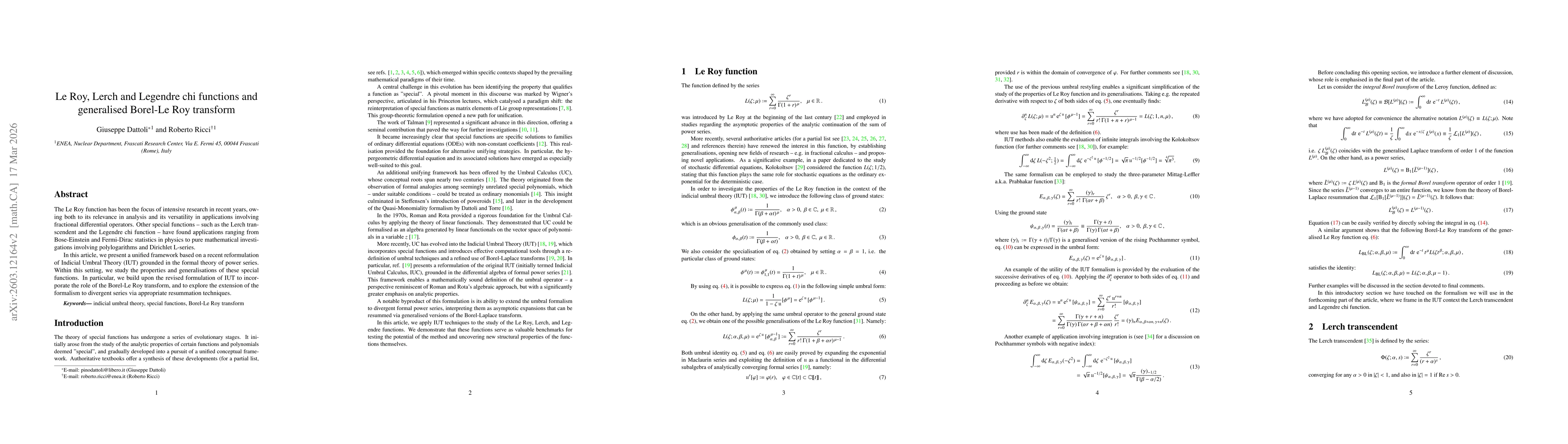Thumbnail for Le Roy, Lerch and Legendre chi functions and generalised Borel-Le Roy transform