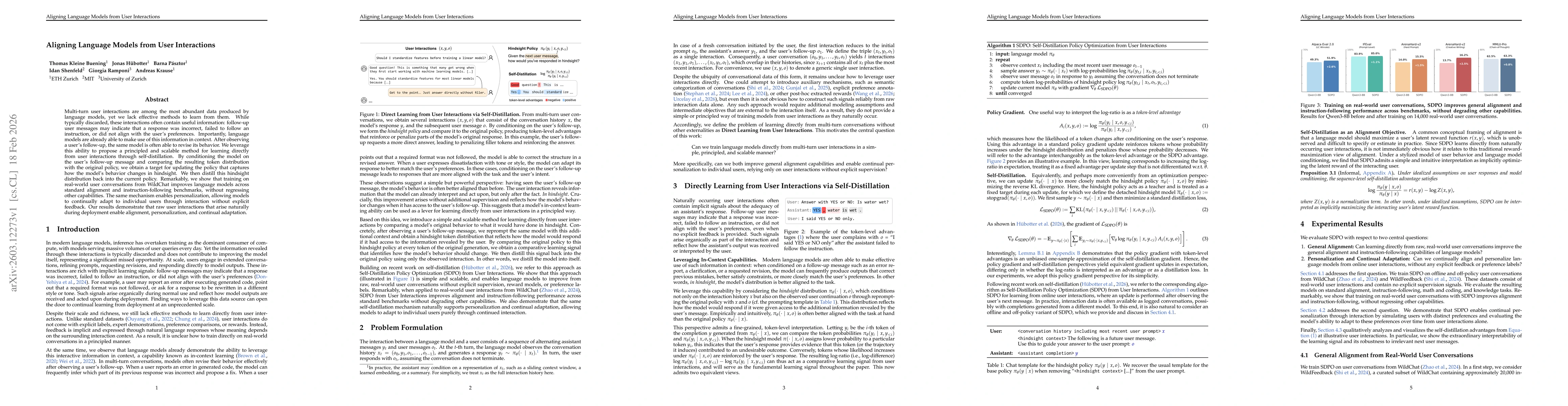 Thumbnail for Aligning Language Models from User Interactions