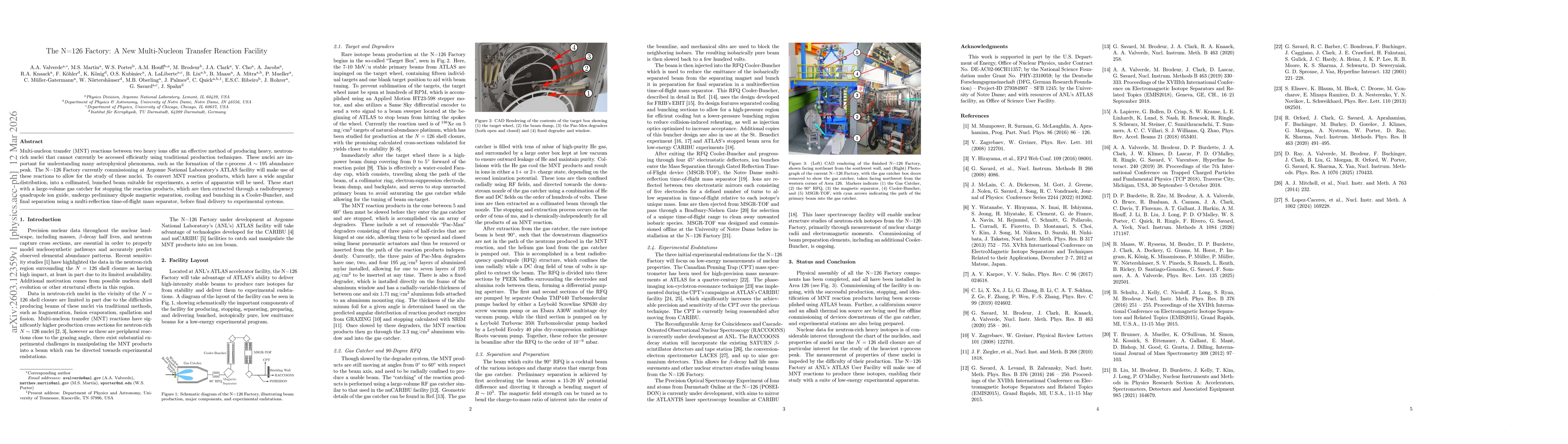 Thumbnail for The N=126 Factory: A New Multi-Nucleon Transfer Reaction Facility