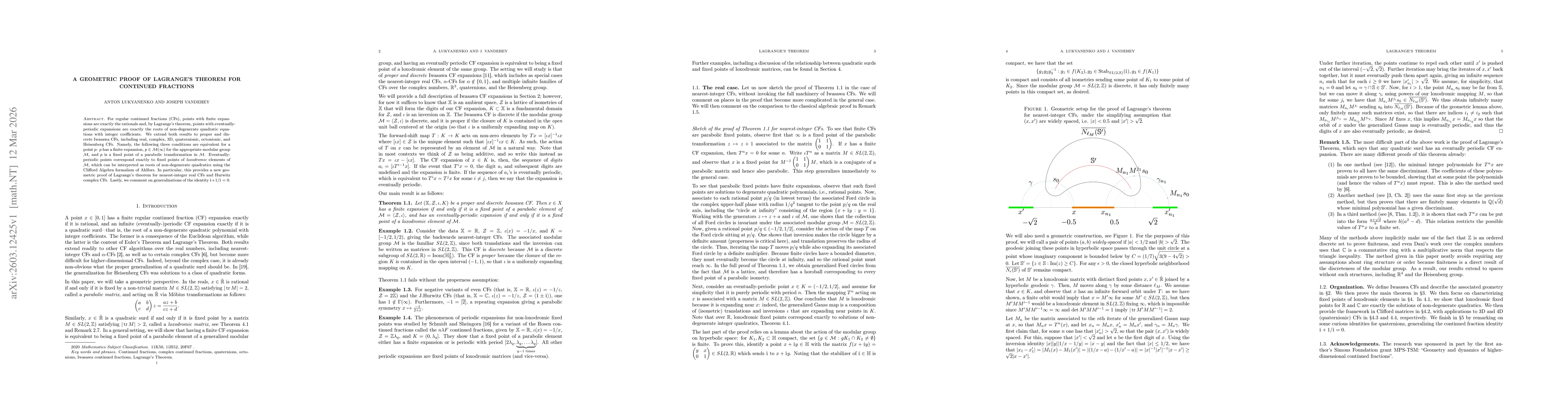 Thumbnail for A geometric proof of Lagrange's theorem for continued fractions