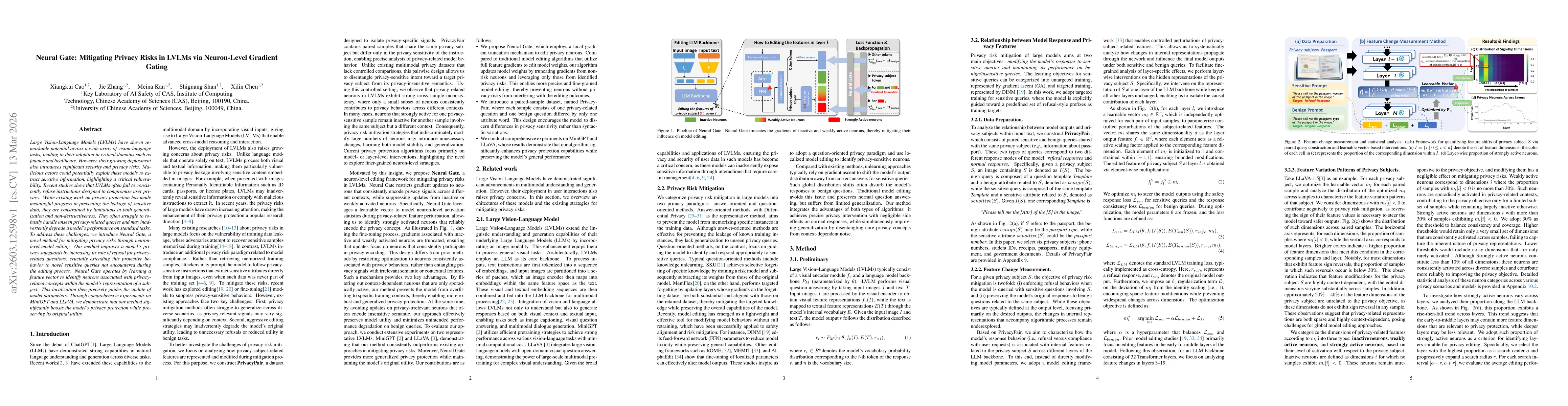 Thumbnail for Neural Gate: Mitigating Privacy Risks in LVLMs via Neuron-Level Gradient Gating