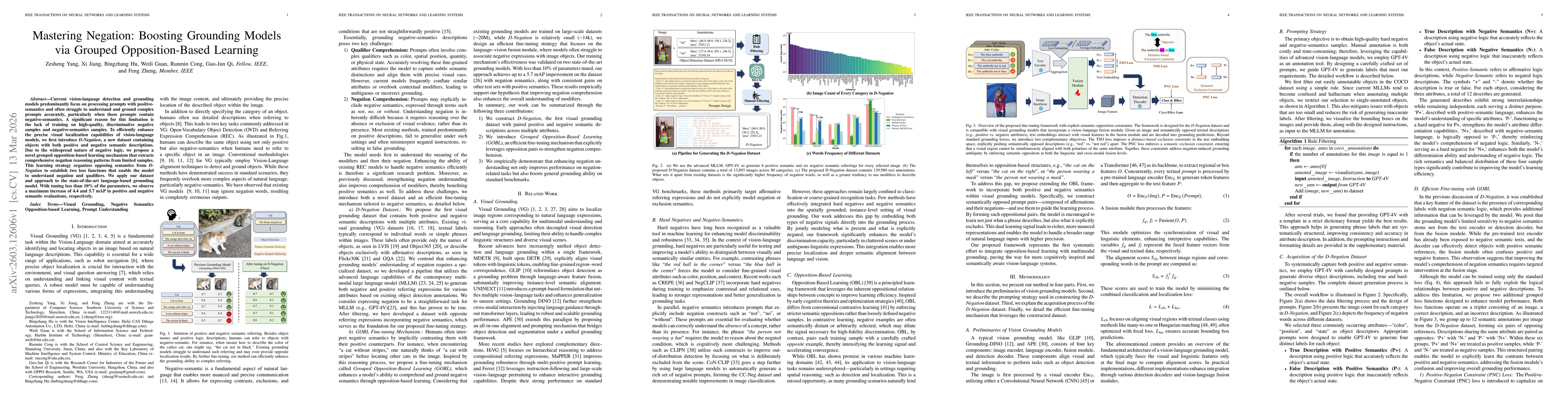 Thumbnail for Mastering Negation: Boosting Grounding Models via Grouped Opposition-Based Learning