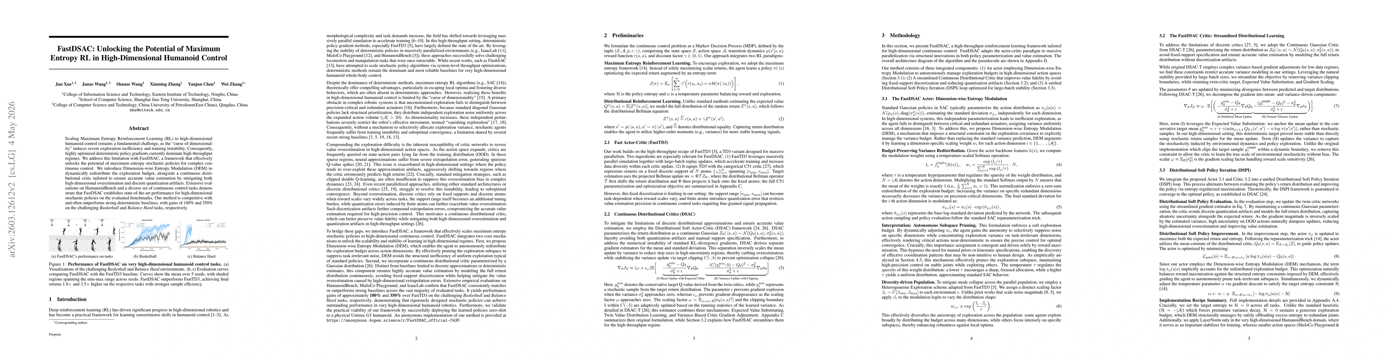 Thumbnail for FastDSAC: Unlocking the Potential of Maximum Entropy RL in High-Dimensional Humanoid Control