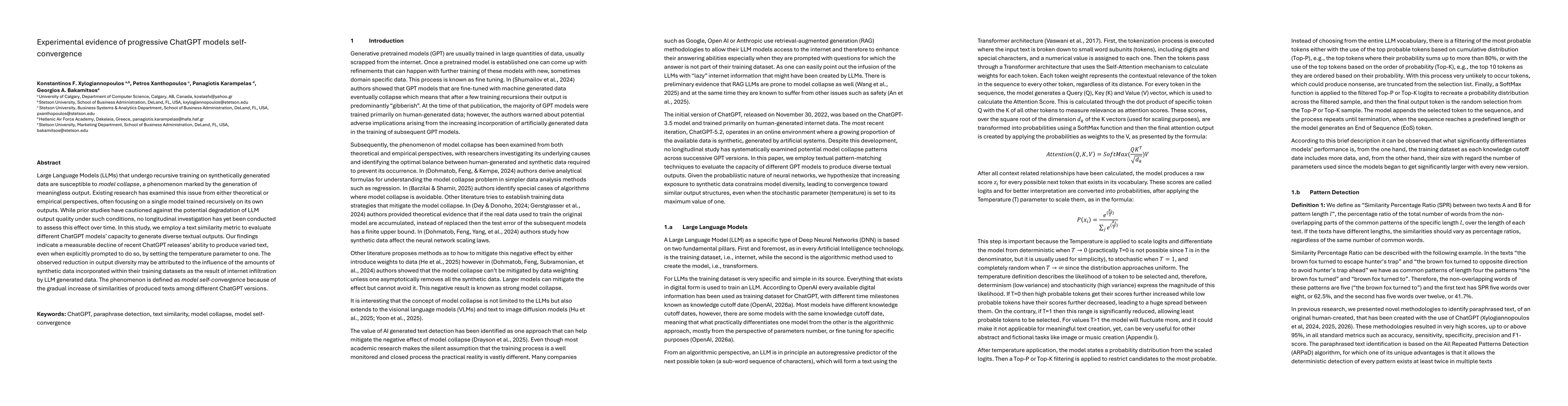 Thumbnail for Experimental evidence of progressive ChatGPT models self-convergence