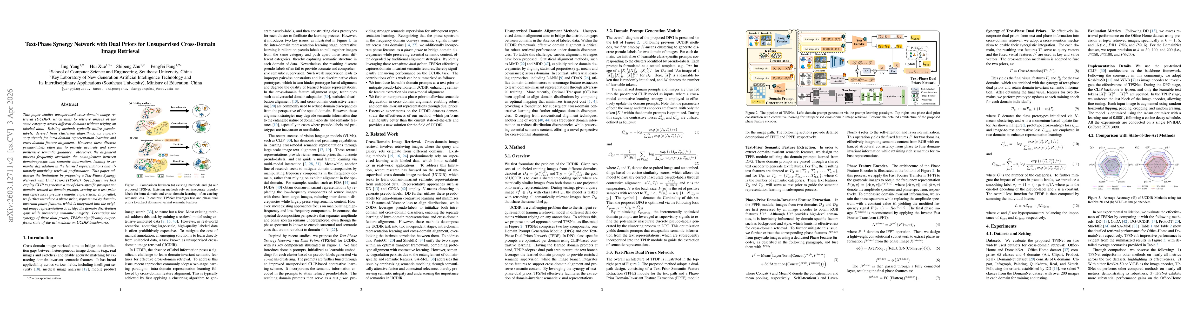 Thumbnail for Text-Phase Synergy Network with Dual Priors for Unsupervised Cross-Domain Image Retrieval