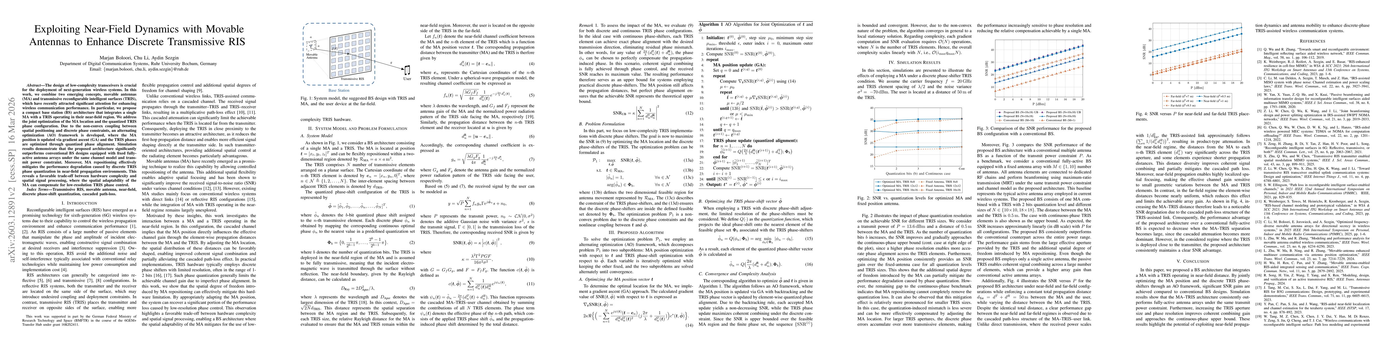 Thumbnail for Exploiting Near-Field Dynamics with Movable Antennas to Enhance Discrete Transmissive RIS