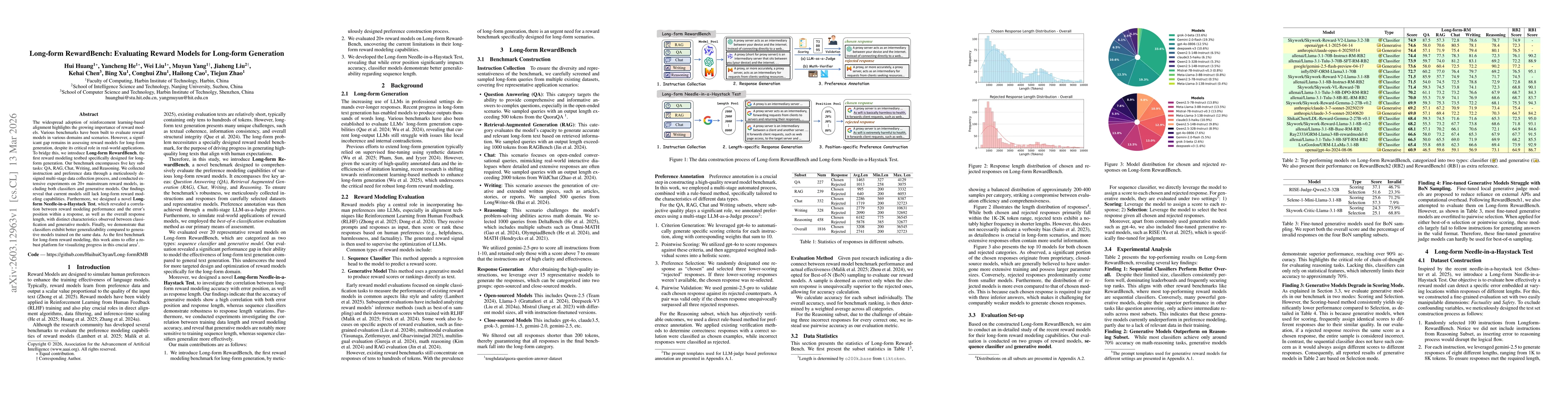 Thumbnail for Long-form RewardBench: Evaluating Reward Models for Long-form Generation