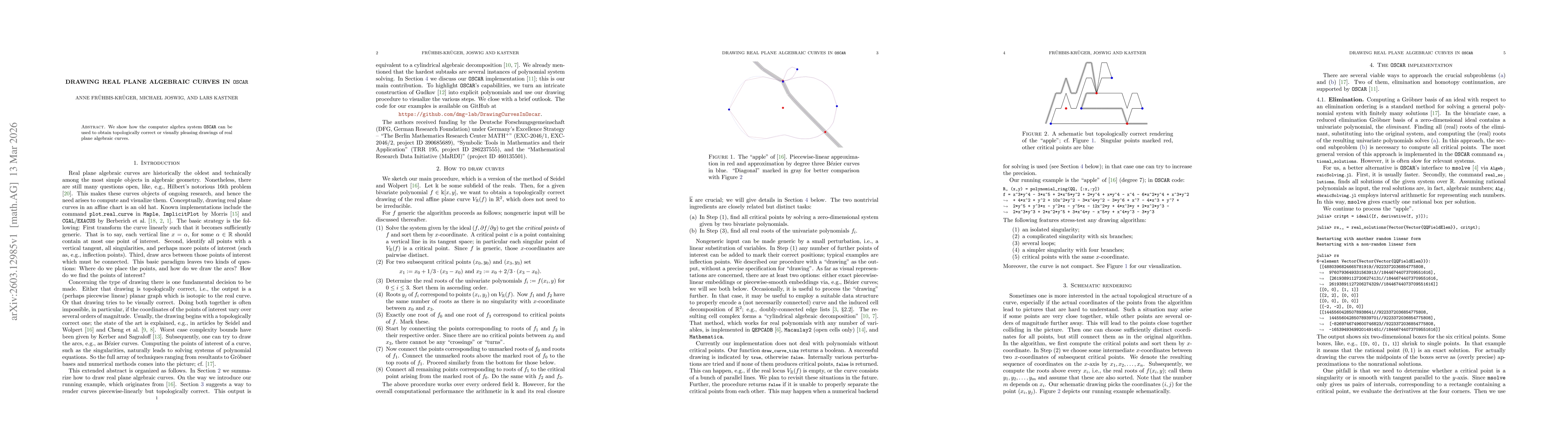 Thumbnail for Drawing real plane algebraic curves in OSCAR