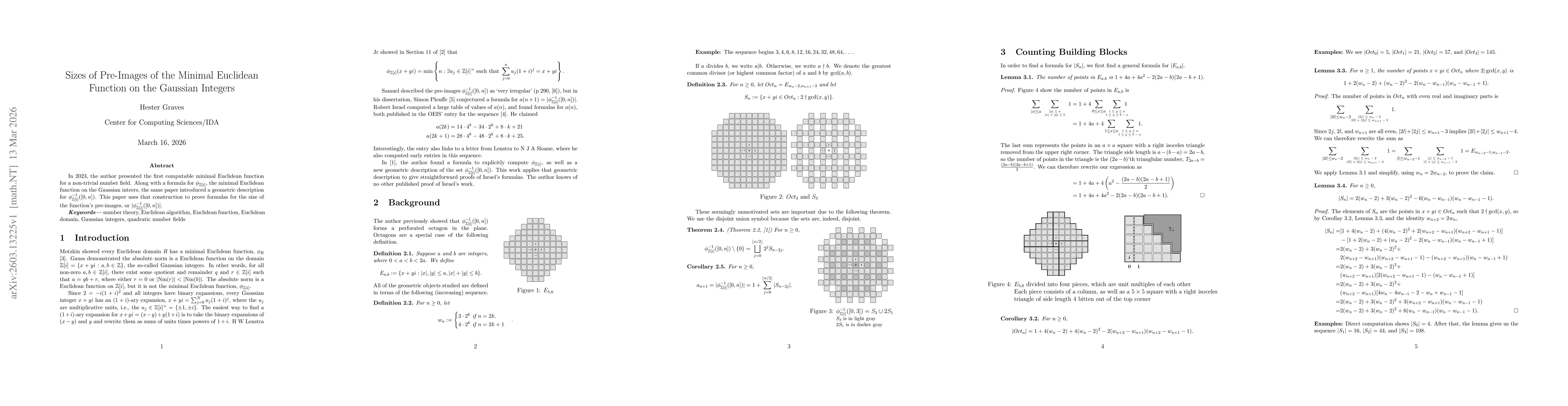 Thumbnail for Sizes of Pre-Images of the Minimal Euclidean Function on the Gaussian Integers