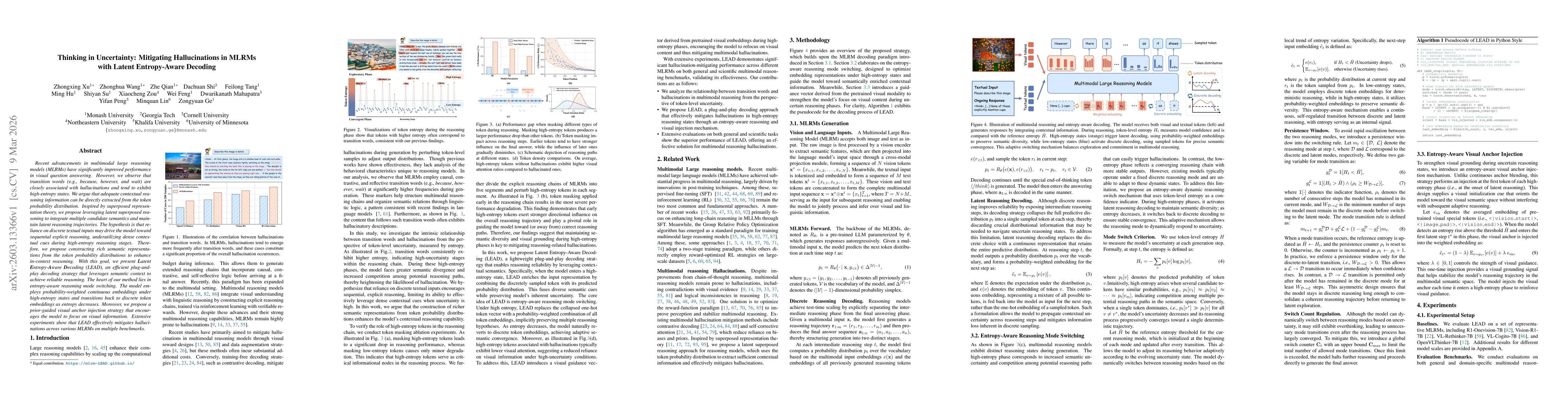 Thumbnail for Thinking in Uncertainty: Mitigating Hallucinations in MLRMs with Latent Entropy-Aware Decoding
