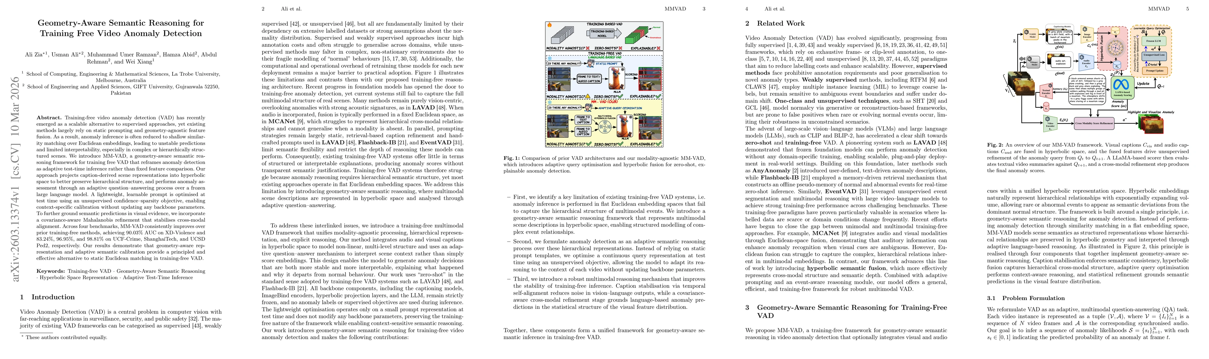 Thumbnail for Geometry-Aware Semantic Reasoning for Training Free Video Anomaly Detection