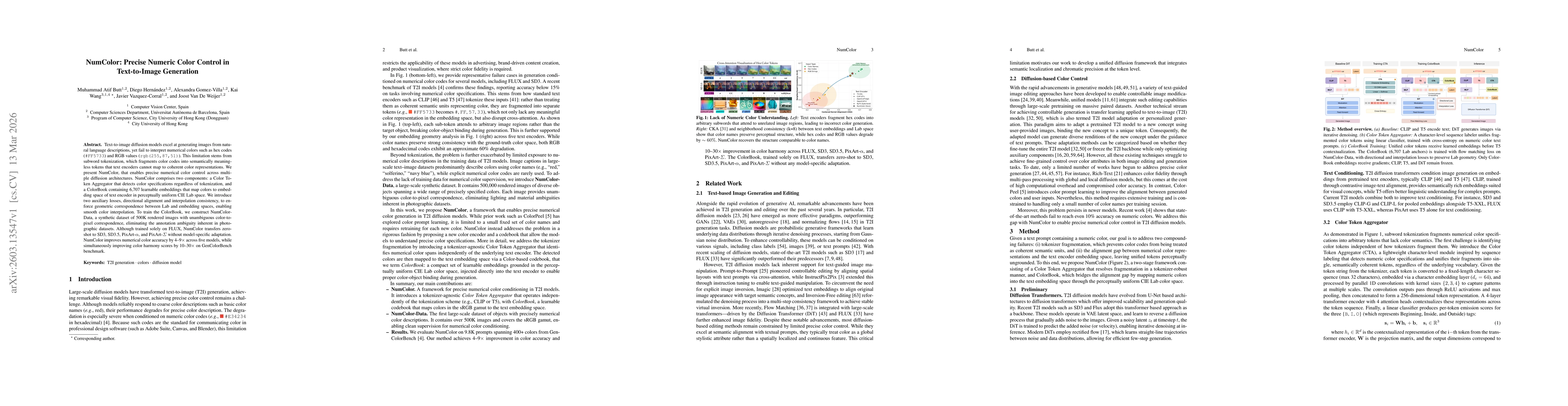 Thumbnail for NumColor: Precise Numeric Color Control in Text-to-Image Generation
