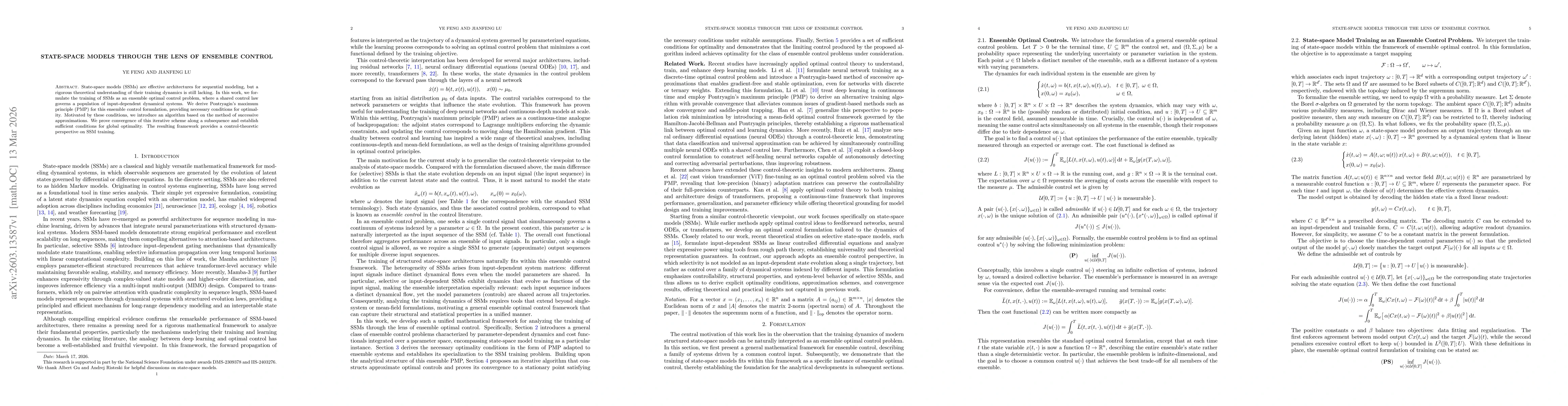 Thumbnail for State-space models through the lens of ensemble control