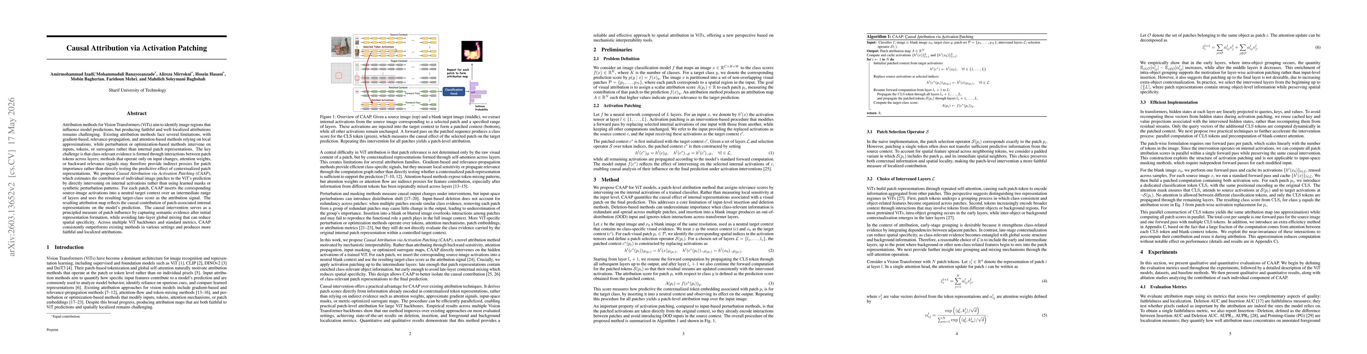 Thumbnail for Causal Attribution via Activation Patching