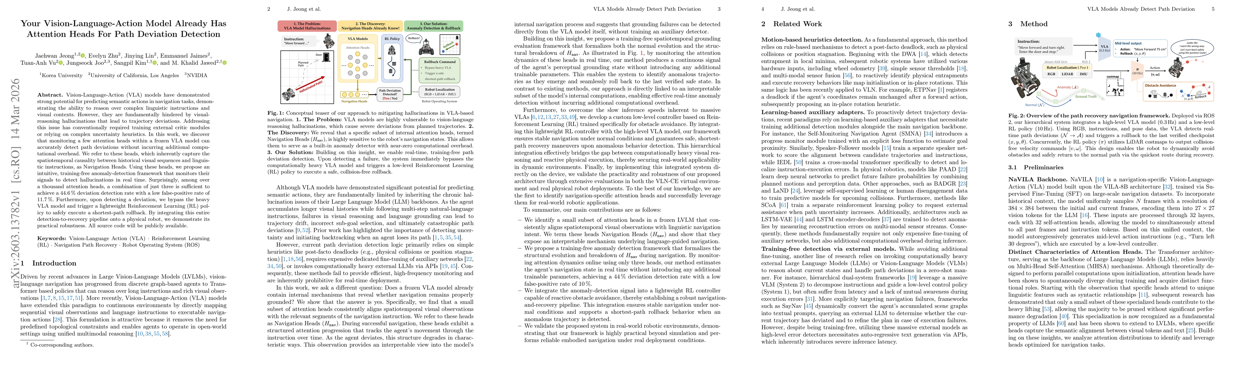 Thumbnail for Your Vision-Language-Action Model Already Has Attention Heads For Path Deviation Detection